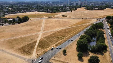 Blackheath with A2 traffic Foto stock