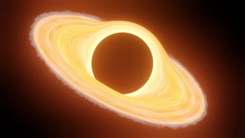Blackhole float 4k Stock Footage 119208854