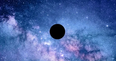 Blackhole wormhole animation in space - 4k Stock Footage 106914647