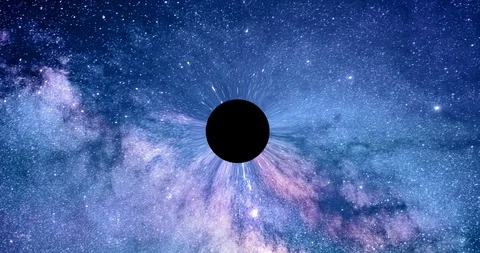 Blackhole wormhole animation in space - 4k Stock Footage 106914842