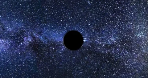 Blackhole wormhole animation in space - 4k Stock Footage 106915231