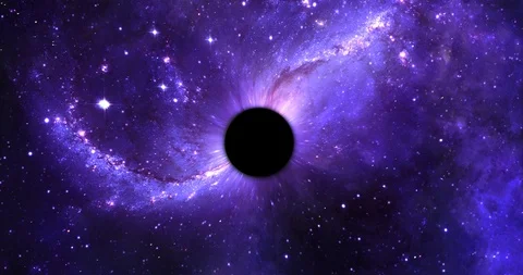 Blackhole wormhole animation in space - 4k Stock Footage 106915324