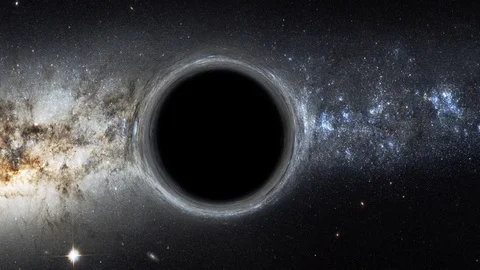 Blackhole wormhole Stock Footage 76257431