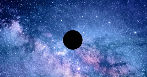 Blackhole wormhole twisting animation in space - 4k Stock Footage 106918120