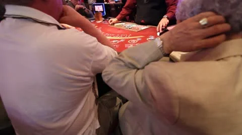 Blackjack Deal Stock Footage 20590697