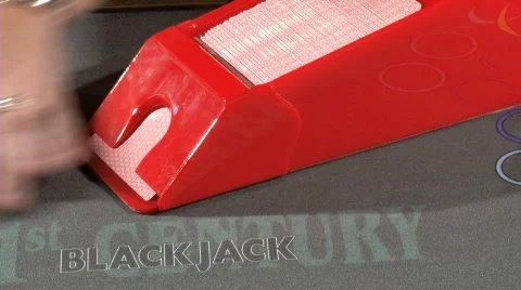 BlackJack Dealer Stock Footage 596094