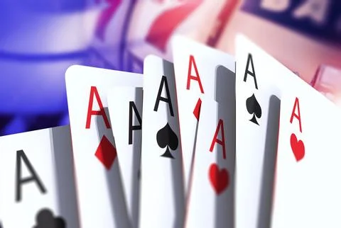 Blackjack Game Cards Stock-Illustration