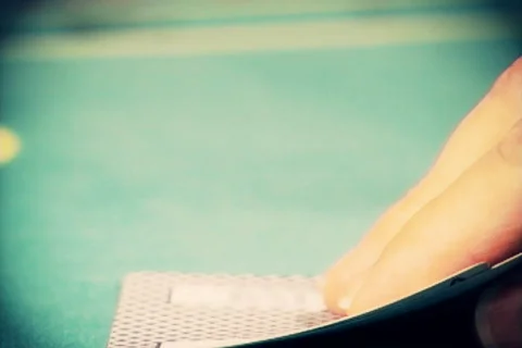 BlackJack Hand 스톡 동영상 192338