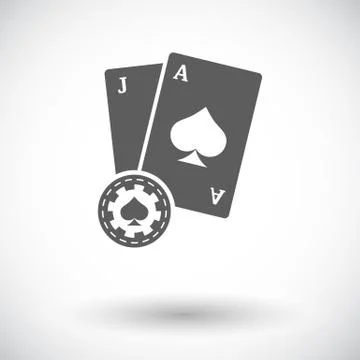 Blackjack Stock Illustration