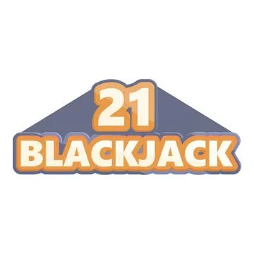 Blackjack king icon cartoon vector. Casino jack Stock Illustration