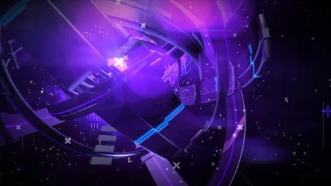 Blacklight tango Stock Footage 73254034