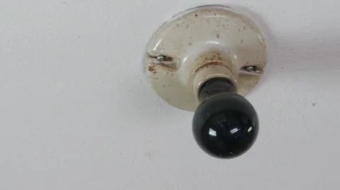 Blacklight Turns On Stock Footage 41796475