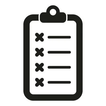 Blacklist board icon simple vector. Cyber trash Stock-Illustration