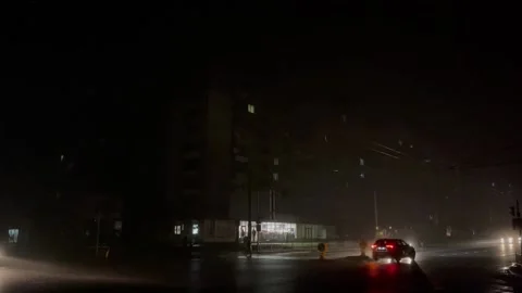 Blackout in Ukraine Video stock 225456238