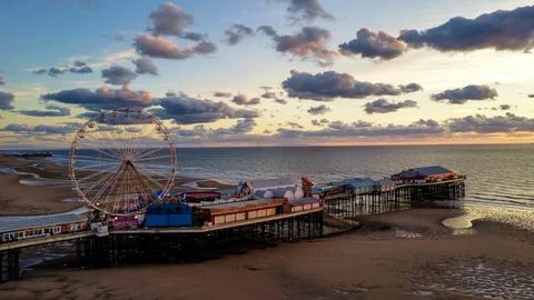 Blackpool Central Pier Stock Photos