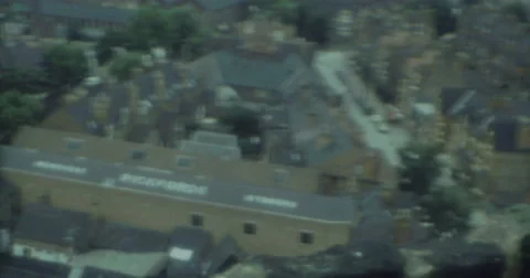 Blackpool City View 70s Pickfords 16mm Stock Footage 46636397