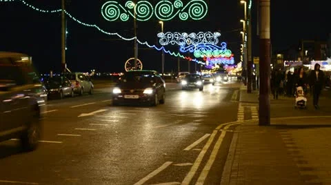 Blackpool Illuminations Time-Lapse Vidéo 12424606