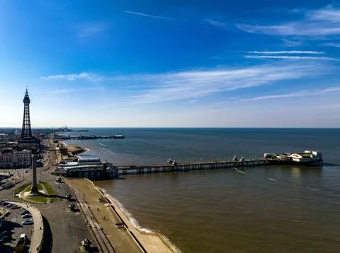 Blackpool Promenade Stock Photos
