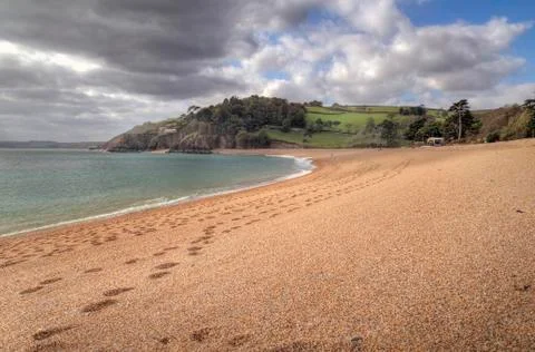 Blackpool sands, devon Stock Photos