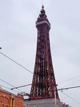 The Blackpool Tower in Blackpool Stock-Fotos