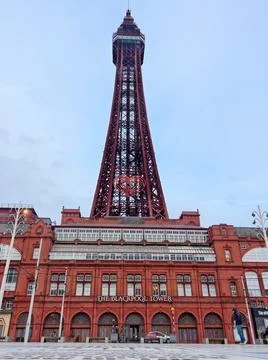 The Blackpool Tower in Blackpool Stock-Fotos