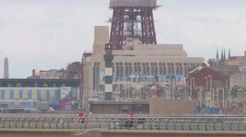 Blackpool Tower Video stock 8354911