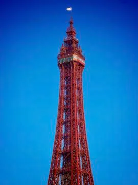 Blackpool Tower Foto stock