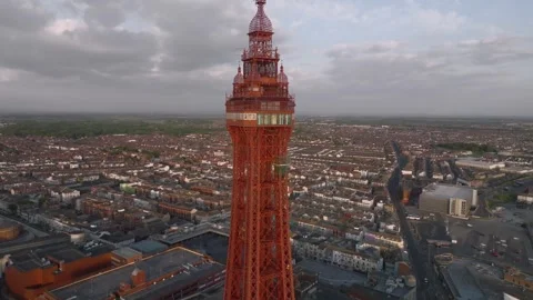 Blackpool Tower Spring 2025 | Stock Video | Pond5