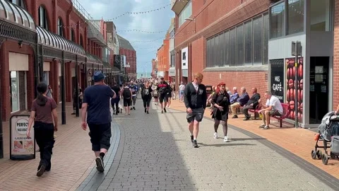 Blackpool UK 03 Aug 2024; Rebellion Festival Event at Winter Gardens Stock Footage 280901719