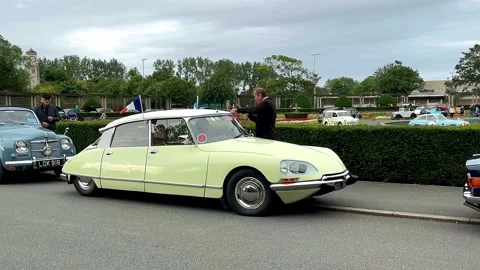 Blackpool, UK 2024 Aug 25: Stanley Park Car Show. 4k Video Stock Footage 282705458