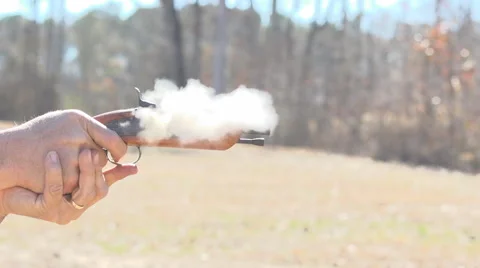 Blackpowder Muzzleloader Stock Footage 46242378