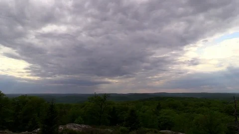 BlackRockCloudsTimeLapse Video stock 75976409