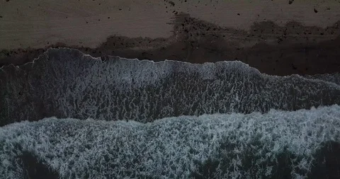 Blacks Beach La Jolla Overhead Trucking 4K Stock Footage 111587295