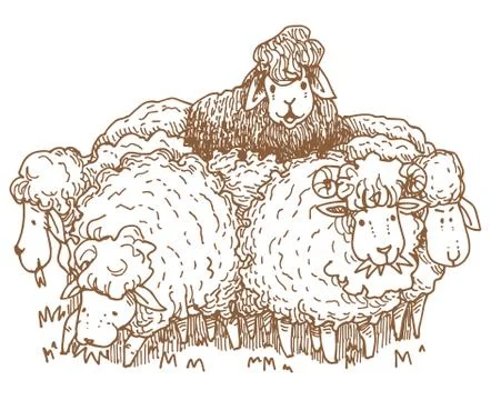 Blacksheep Иллюстрация