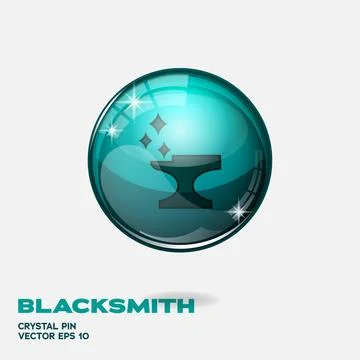 Blacksmith 3D Buttons イラスト素材