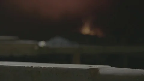 Blacksmith anvil and fire Stock Footage 74698000