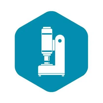 Blacksmith automatic hammer icon simple Ilustração Stock