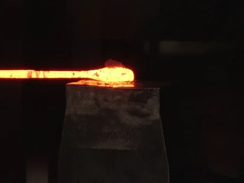 Blacksmith craft Stock Footage 92425096