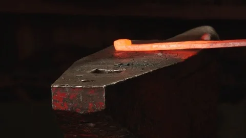 Blacksmith craft. Stock Footage 92595341