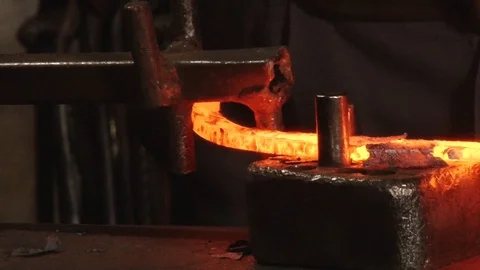 Blacksmith craft. Stock Footage 92595346