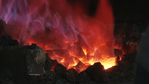 Blacksmith craft. Stock Footage 92595359