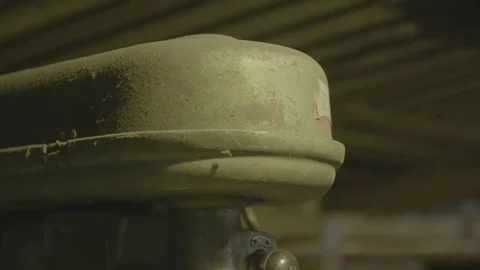 Blacksmith drilling machine Video stock 74696860