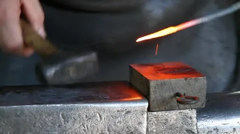 Blacksmith Stock Footage 10756558