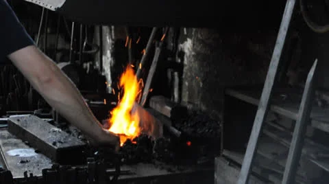 Blacksmith Stock Footage 22556456