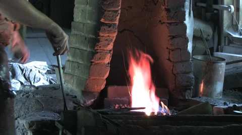 Blacksmith Stock Footage 31917691