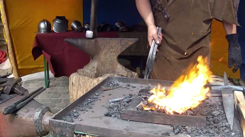 Blacksmith. Stock Footage 34166405