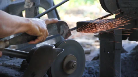 Blacksmith Stock Footage 34248967