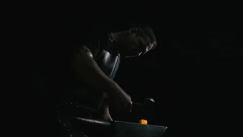 Blacksmith  Stock Footage 86847346