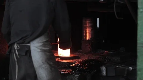 Blacksmith Stock Footage 91473455