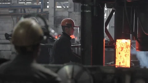 Blacksmith Stock Footage 91473481